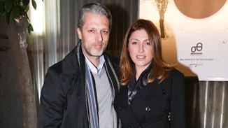 Έλενα Παπαρίζου - Ανδρέας Καψάλης: Βραδινή έξοδος για το ερωτευμένο ζευγάρι