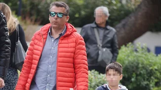 Γιώργος Λιάγκας: Καθημερινές στιγμές με το γιο του, Γιάννη