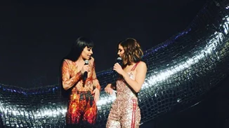 Ελένη Φουρέιρα: Μικρό ατύχημα στη σκηνή του Madwalk 2017