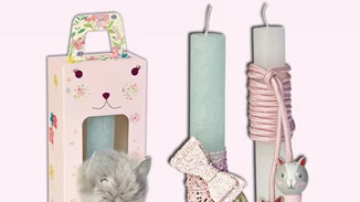 Οι πιο όμορφες λαμπάδες για ρομαντικά παιδιά αλλά και... νονές!