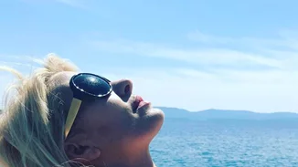 Ελένη Μενεγάκη: Οι φωτογραφίες από τη νέα ανοιξιάτικη απόδρασή της