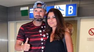 Πάνος Αργιανίδης - Ειρήνη Κολιδά: Φωτογραφίες από την επιστροφή τους στην Ελλάδα