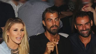 Στέλιος Χανταμπάκης - Λάμπρος Χούτος: Η βραδινή τους έξοδος στα μπουζούκια