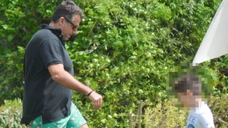 Γιώργος Λιάγκας: Ευτυχισμένες στιγμές με τον γιο του