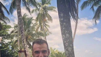 Λάμπρος Χούτος: Η πρώτη φωτογραφία με το γιο του