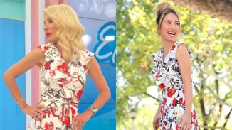 Ελένη Μενεγάκη - Μαρία Ηλιάκη: Με το ίδιο φόρεμα! Ποια το φόρεσε καλύτερα;