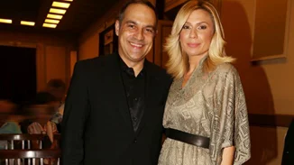 Κατερίνα Καραβάτου - Κρατερός Κατσούλης: Σπάνια έξοδος για το λαμπερό ζευγάρι