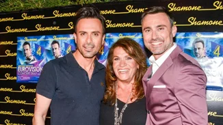 Kωνσταντίνος Χριστοφόρου - Φώτης Σεργουλόπουλος: Ποιοι επώνυμοι βρέθηκαν στο Eurovision πάρτι No5