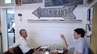 Barack Obama: Η συνάντηση του με τον Justin Trudeau