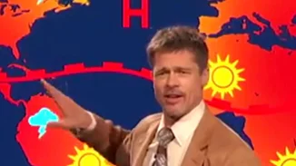 Brad Pitt: Περιγράφει την κλιματική αλλαγή σε ρόλο...μετεωρολόγου!