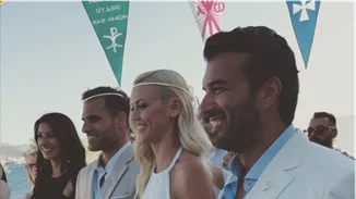 Βάσω Κολλιδά - Γιάννης Εμμανουηλίδης: Οι πρώτες φωτογραφίες του γάμου τους