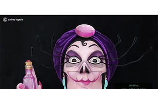 Άνθρωποι μεταμορφώνονται στους κακούς ήρωες της Disney με τη δύναμη του μακιγιάζ