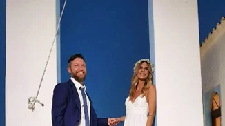 Γιάννης Βαρδής - Νατάσα Σκαφιδά: Ο ρομαντικός χορός στον γάμο τους