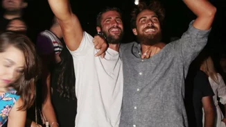 Κωνσταντίνος Βασάλος - Μάριος Πρίαμος Ιωαννίδης: Γλέντησαν στον Κωνσταντίνο Αργυρό παρέα με τον Μάρκο Σεφερλή