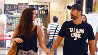 Σάκης Τανιμανίδης - Χριστίνα Μπόμπα: Συνάντηση στο Golden Hall με τη Λάουρα Νάργες