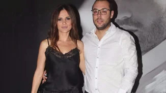 Ελένη Καρποντίνη - Βασίλης Λιάτσος: Βραδινή έξοδος για το ερωτευμένο ζευγάρι