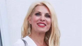 Ελένη Μενεγάκη: Οι πρώτες φωτογραφίες στον Alpha λίγο πριν τη νέα σεζόν