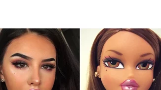 Πώς είναι να υιοθετείς το μακιγιάζ που είχε η αγαπημένη σου πλαστική κούκλα