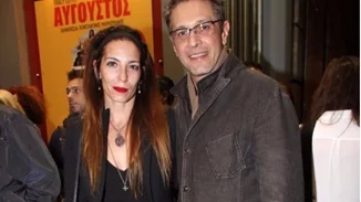 Αιμίλιος Χειλάκης - Αθηνά Μαξίμου: Σπάνια βραδινή έξοδος για το ζευγάρι