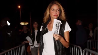 Τζένη Μπαλατσινού: Βραδινή έξοδος μετά την κοινή εμφάνιση με τον Βασίλη Κικίλια