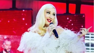 Η Gwen Stefani φόρεσε δημιουργία της Celia Kritharioti!