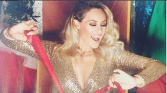 Ελεονώρα Μελέτη | Έφερε το πνεύμα των Χριστουγέννων στο σπίτι της