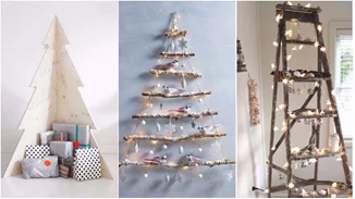 DIY Χριστουγεννιάτικα δέντρα | 15 + 1 εναλλακτικές προτάσεις για τον φετινό στολισμό