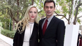 Φαίη Ξυλά & Κωνσταντίνος Γιαννακόπουλος | Φωτογραφίες από την βάπτιση του γιου τους