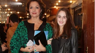 Άντζελα Γκερέκου | Βραδινή έξοδος με την κόρη της, Μαρία