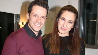 Αντιγόνη Ψυχράμη | Στην θεατρική πρεμιέρα του Δημήτρη Μακαλιά