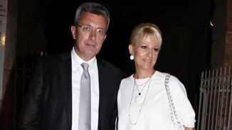 Νίκος Χατζηνικολάου & Κρίστι Τσολακάκη | Σπάνια βραδινή έξοδος