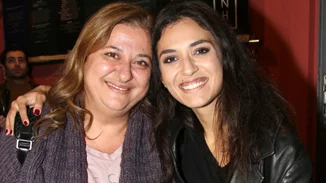 Ελισάβετ Κωνσταντινίδου | Βραδινή έξοδος με την κόρη της