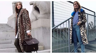 Λεοπάρ παλτό 2017: Οι συνδυασμοί που κάνουν τα it-girls