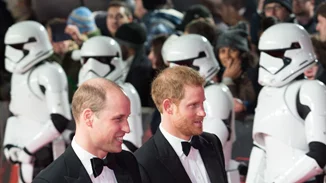 Πρίγκιπας William & Harry | Βρέθηκαν στην επίσημη πρεμιέρα του Star Wars!