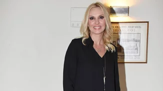 Πέγκυ Ζήνα | Σπάνια βραδινή έξοδος με τον Γιώργο Λύρα