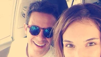 Αντιγόνη Ψυχράμη & Δημήτρης Μακαλιάς | Η γλυκιά φωτογραφία με το μωράκι τους