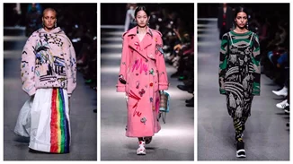Burberry Άνοιξη 2018: Το "πολύχρωμο" αντίο του Christopher Bailey