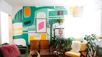 Χρώμα, Τέχνη και 6 tips για την Άνοιξη στο σπίτι από ένα real home στο LA!