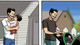 «Θα έχουν μεγαλώσει χωρίς να το καταλάβουμε» – ένα σκίτσο που συγκινεί