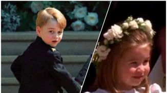 Πρίγκιπας George & Πριγκίπισσα Charlotte | Τράβηξαν τα βλέμματα στον γάμο του Πρίγκιπα Harry και της Meghan Markle!