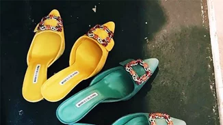 Τώρα μπορείς να ζωγραφίσεις τα iconic παπούτσια Manolo Blahnik