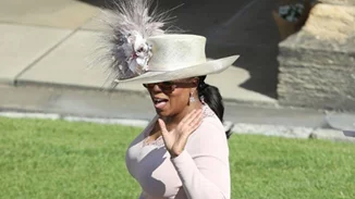 Η άφιξη της Oprah Winfrey στον γάμο Πρίγκιπα Harry - Meghan Markle