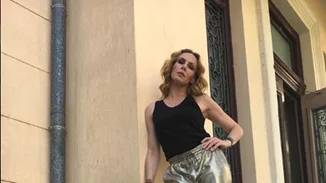 Εβελίνα Παπούλια | Βραδινή έξοδος στο Ηρώδειο