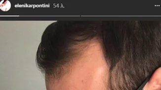 Ελένη Καρποντίνη | Περιμένει από στιγμή σε στιγμή τον ερχομό του γιου της