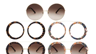 Με ένα ζευγάρι γυαλιά ηλίου μπορείς να έχεις πολλά γυαλιά ηλίου!