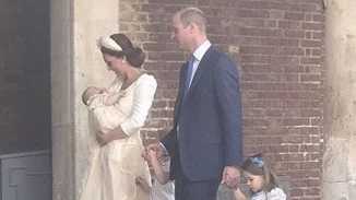 Βάφτιση Πρίγκιπα Louis | Η άφιξη της βασιλικής οικογένειας