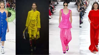 Αυτή τη σεζόν συνδύασε έντονα χρώματα χωρίς δεύτερη σκέψη