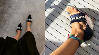 Βραχιόλια ποδιού με κοχύλια | Δες πώς τα φορούν τα κορίτσια της μόδας