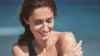 Κάτια Ζυγούλη | Η εντυπωσιακή φωτογραφία της Αναστασίας στο ηλιοβασίλεμα