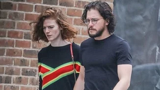 Kit Harington | Σε σπάνια εμφάνιση με την Rose Leslie